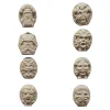 Coffarte - Clips Barocco Val di Noto Earrings - Sicilian Artisan Earrings in Ceramic - Luxury High Quality Handcraft - Avvenice^ Earrings