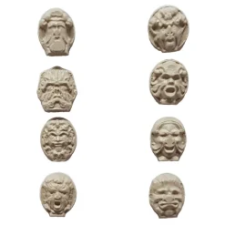 Coffarte - Clips Barocco Val di Noto Earrings - Sicilian Artisan Earrings in Ceramic - Luxury High Quality Handcraft - Avvenice^ Earrings