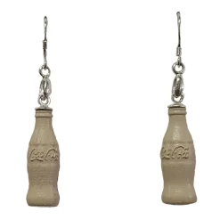 Coffarte - Coca Cola 3D Earrings - Sicilian Artisan Earrings in Ceramic - Luxury High Quality Handcraft - Avvenice^ Earrings