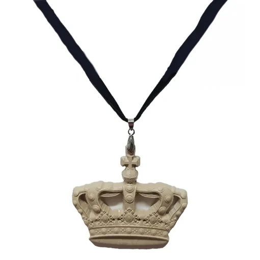 Coffarte - Lady Diana Necklace - Sicilian Artisan Necklace in Ceramic - Luxury High Quality Handcraft Necklace - Avvenice^ Necklaces