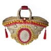 Coffarte - Medium Aisha Coffa - Sicilian Artisan Handbag - Sicilian Coffa - Luxury High Quality Handicraft Bag - Avvenice^ Bags