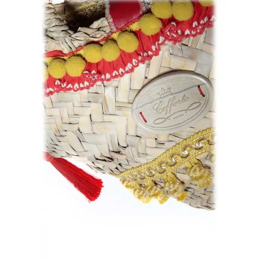 Coffarte - Medium Aisha Coffa - Sicilian Artisan Handbag - Sicilian Coffa - Luxury High Quality Handicraft Bag - Avvenice^ Bags