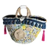 Coffarte - Medium Lemon Coffa - Sicilian Artisan Handbag - Sicilian Coffa - Luxury High Quality Handicraft Bag - Avvenice^ Bags