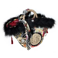 Coffarte - Medium Mora Coffa - Sicilian Artisan Handbag - Sicilian Coffa - Luxury High Quality Handicraft Bag - Avvenice^ Bags