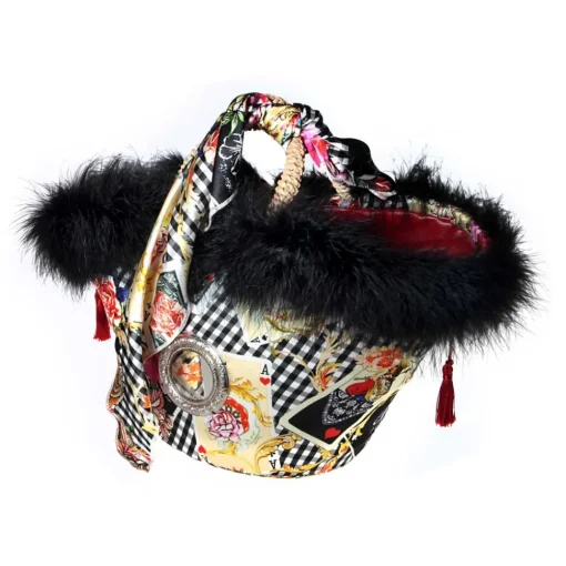 Coffarte - Medium Mora Coffa - Sicilian Artisan Handbag - Sicilian Coffa - Luxury High Quality Handicraft Bag - Avvenice^ Bags