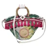 Coffarte - Medium Prickly Pear Coffa - Sicilian Artisan Handbag - Sicilian Coffa - Luxury High Quality Handicraft - Avvenice