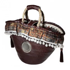 Coffarte - Medium Queen Coffa - Sicilian Artisan Handbag - Sicilian Coffa - Luxury High Quality Handicraft Bag - Avvenice^ Bags