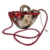 Coffarte - Pochette Donna Coffa - Jewelry - Sicilian Artisan Handbag - Sicilian Coffa - Luxury High Quality Handicraft Bag - Avvenice^ Bags