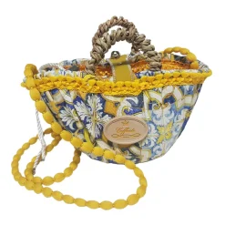 Coffarte - Pochette Sun Coffa - Jewelry - Sicilian Artisan Handbag - Sicilian Coffa - Luxury High Quality Handicraft Bag - Avvenice^ Bags