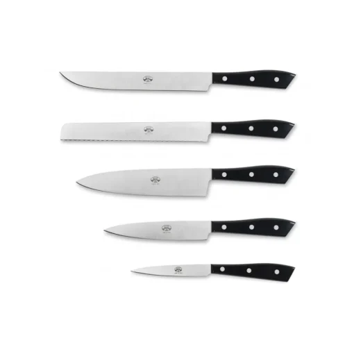 Coltellerie Berti - 1895 - Compendium Kitchen Knife Block - N. 8562 - Exclusive Artisan Knives - Handmade in Italy - Avvenice^ Kitchen & Dining