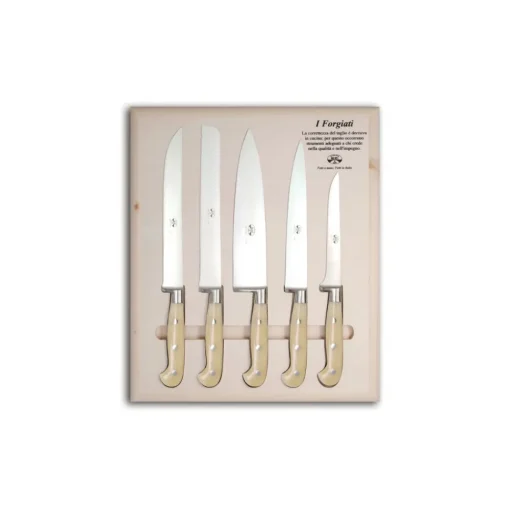 Coltellerie Berti - 1895 - Made to Measure I Forgings 5 Pcs. Ctp - N. 4625 - Exclusive Artisan Knives - Handmade in Italy - Avvenice^ Kitchen & Dining