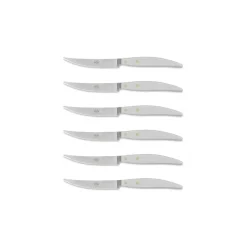 Coltellerie Berti - 1895 - Polychrome 6 Table Knives - N. 8062 - Exclusive Artisan Knives - Handmade in Italy - Avvenice