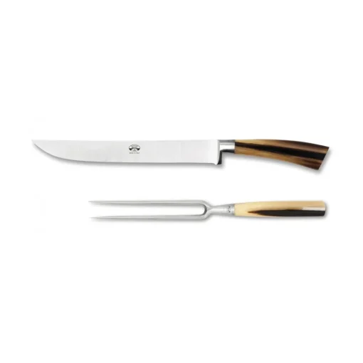 Coltellerie Berti - 1895 - Roast Knives Kit - N. 2745 - Exclusive Artisan Knives - Handmade in Italy - Avvenice^ Kitchen & Dining