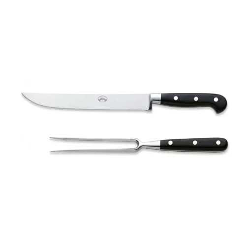 Coltellerie Berti - 1895 - Roast Knives Kit - N. 558 - Exclusive Artisan Knives - Handmade in Italy - Avvenice^ Kitchen & Dining