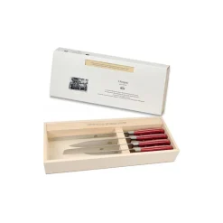 Coltellerie Berti - 1895 - Set of Four Kitchen Knives - N. 2420 - Exclusive Artisan Knives - Handmade in Italy - Avvenice^ Kitchen & Dining
