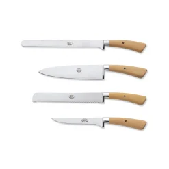 Coltellerie Berti - 1895 - Set of Four Kitchen Knives - N. 330 - Exclusive Artisan Knives - Handmade in Italy - Avvenice^ Kitchen & Dining