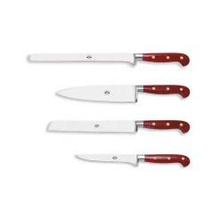 Coltellerie Berti - 1895 - Set of Four Kitchen Knives - N. 2420 - Exclusive Artisan Knives - Handmade in Italy - Avvenice^ Kitchen & Dining