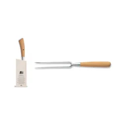 Coltellerie Berti - 1895 - Together Roast Fork - N. 9250 - Exclusive Artisan Knives - Handmade in Italy - Avvenice