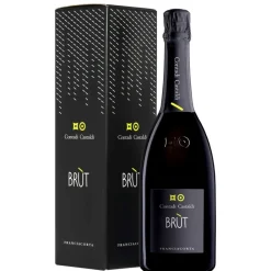 Contadi Castaldi - Franciacorta D.O.C.G. Brut - Gift Box - Chardonnay - Luxury Limited Edition - 750 ml - Avvenice^ Wines