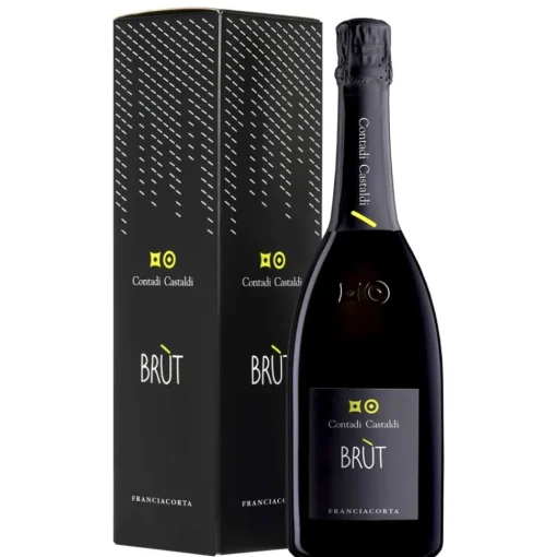 Contadi Castaldi - Franciacorta D.O.C.G. Brut - Gift Box - Chardonnay - Luxury Limited Edition - 750 ml - Avvenice^ Wines
