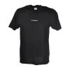 C.P. Company - Basic T-Shirt with Small Writing - Black - Luxury Exclusive Collection - Avvenice^ T-shirt