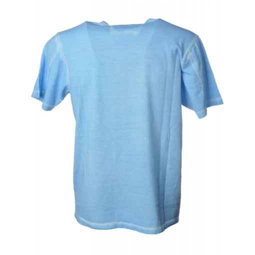 C.P. Company - Basic T-Shirt with Logo - Light Blue - Sweater - Luxury Exclusive Collection - Avvenice^ T-shirt