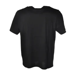 C.P. Company - Basic T-Shirt with Small Writing - Black - Luxury Exclusive Collection - Avvenice^ T-shirt