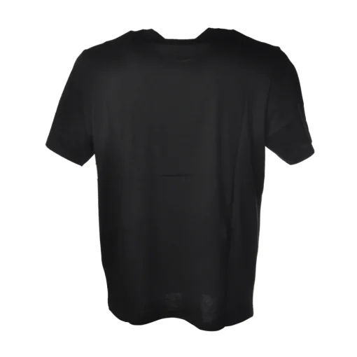 C.P. Company - Basic T-Shirt with Small Writing - Black - Luxury Exclusive Collection - Avvenice^ T-shirt