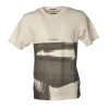 C.P. Company - Crewneck T-Shirt with Front Print - Black and White - Luxury Exclusive Collection - Avvenice^ T-shirt