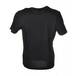 C.P. Company - Crewneck T-Shirt with Central Print - Black - Luxury Exclusive Collection - Avvenice^ T-shirt
