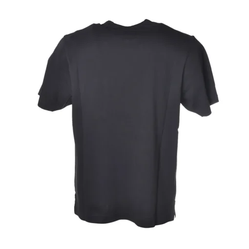C.P. Company - Crewneck T-Shirt with Maxi Pocket - Blue - Luxury Exclusive Collection - Avvenice^ T-shirt
