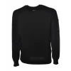 C.P. Company - Crewneck with Embossed Edges - Black - Sweater - Luxury Exclusive Collection - Avvenice