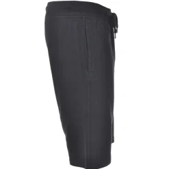 C.P. Company - Fleece Bermuda With Left Pocket Side - Blue - Trousers - Luxury Exclusive Collection - Avvenice