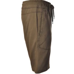 C.P. Company - Fleece Bermuda With Elastic Waistband - Brown - Trousers - Luxury Exclusive Collection - Avvenice^ Trousers