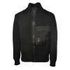 C.P. Company - Front Zip Cardigan - Black - Sweater - Luxury Exclusive Collection - Avvenice
