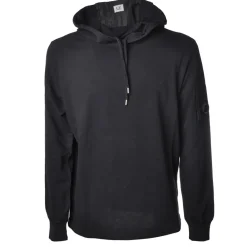 C.P. Company - Hooded Sweatshirt with Logo And Laces - Blue - Hoodie - Luxury Exclusive Collection - Avvenice^ Sweatshirts
