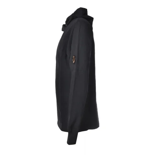 C.P. Company - Hooded Sweatshirt with Logo - Blue - Luxury Exclusive Collection - Avvenice^ Sweatshirts