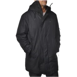 C.P. Company - Knee Length Parka Jacket - Blue - Jacket - Luxury Exclusive Collection - Avvenice^ Jackets