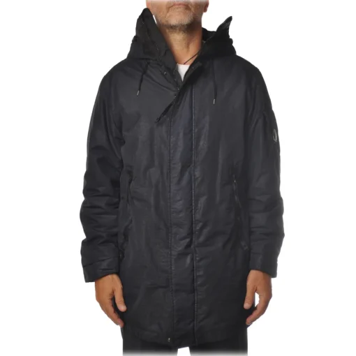 C.P. Company - Knee Length Parka Jacket - Blue - Jacket - Luxury Exclusive Collection - Avvenice^ Jackets