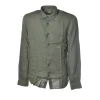 C.P. Company - Mandarin Collar Shirt - Green - Luxury Exclusive Collection - Avvenice^ Shirts