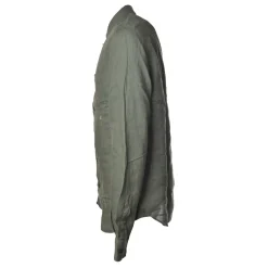 C.P. Company - Mandarin Collar Shirt - Green - Luxury Exclusive Collection - Avvenice^ Shirts
