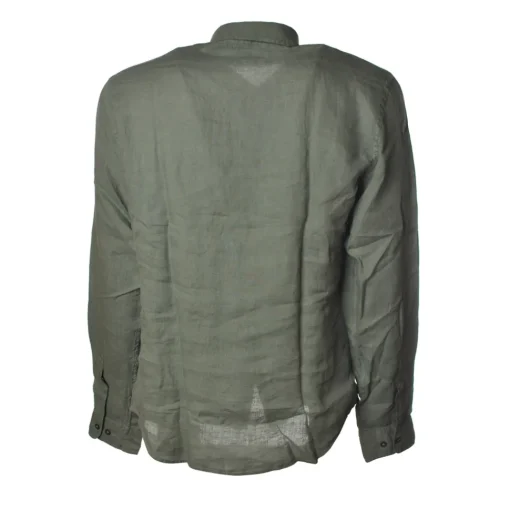C.P. Company - Mandarin Collar Shirt - Green - Luxury Exclusive Collection - Avvenice^ Shirts