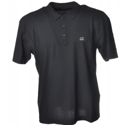 C.P. Company - Polo Shirt With Central Buttons  - Blue - Sweater - Luxury Exclusive Collection - Avvenice^ T-shirt