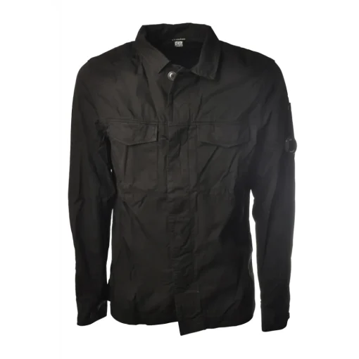 C.P. Company - Shirt with Front Pockets - Black - Shirt - Luxury Exclusive Collection - Avvenice^ Shirts