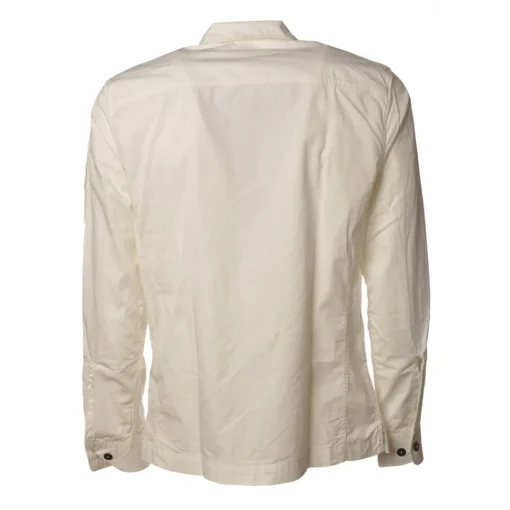C.P. Company - Shirt with Front Pockets - White - Luxury Exclusive Collection - Avvenice^ Shirts