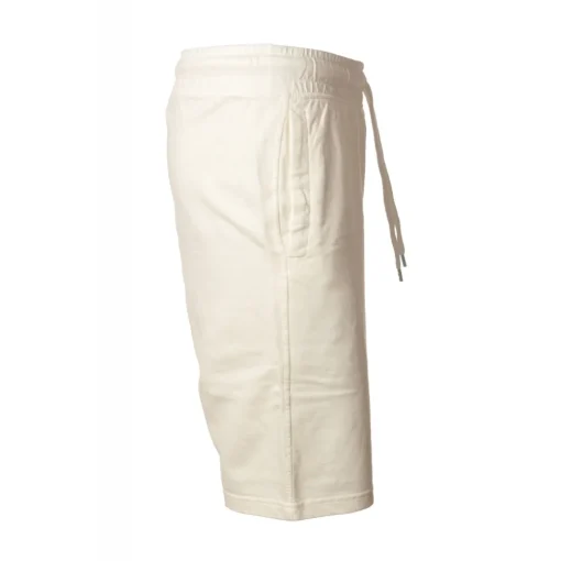 C.P. Company - Sweatshirt Bermuda with Pocket - White - Trousers - Luxury Exclusive Collection - Avvenice^ Trousers