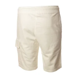 C.P. Company - Sweatshirt Bermuda with Pocket - White - Trousers - Luxury Exclusive Collection - Avvenice^ Trousers