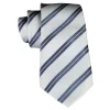 Coffret Cravates E.G. Cravates E.G. - Double Strip Tie - Mix of Gray and Ice Gray - Avvenice^ Ties & Bow Ties