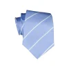 Coffret Cravates E.G. Cravates E.G. - Single Stripe Tie - Sky Blue - Avvenice