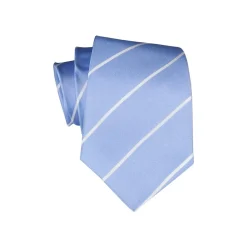 Coffret Cravates E.G. Cravates E.G. - Single Stripe Tie - Sky Blue - Avvenice